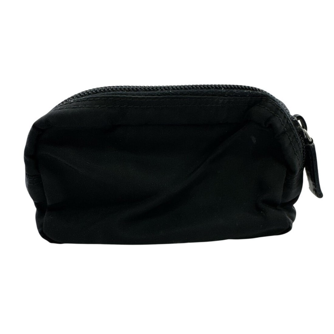 PRADA Triangle Nylon Pouch, Black - 2