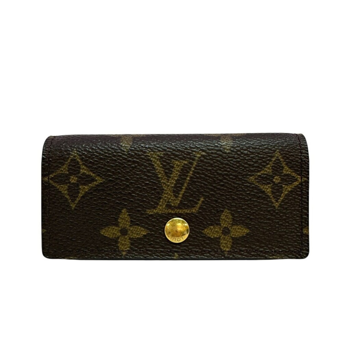 LOUIS VUITTON M69517 Multicles 4 Monogram Key Case Brown: --- Catalog ---Category: DesignType: KeycaseColor: BrownGender: Unisex,Women,MenMaterial: Leather Number of Key Hooks: 4Category: GeneralLine: MonogramBrand: Louis VuittonCategory: Physical