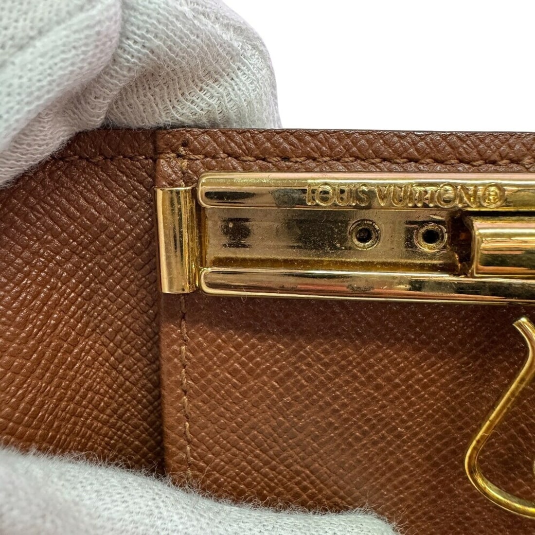 LOUIS VUITTON M69517 Multicles 4 Monogram Key Case Brown - 7