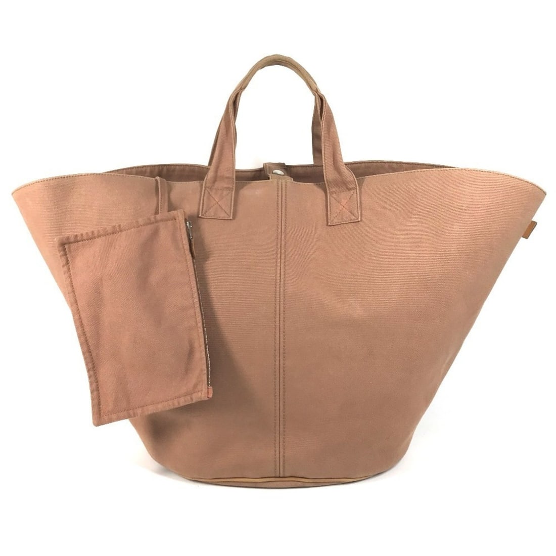 HERMES Panier de Plage GM Handbag with Pouch - Tote Bag, Beach Shoulder Cotton Men's & Women's Brown: --- Catalog ---Category: SizeSize (HxWxD): 38cm x 32cm x 25cm / 14.96'' x 12.59'' x 9.84''Category: DesignType: Beach bag, Shoulder bag, Tote bagColor: BrownGender: Men,Women,UnisexMaterial: Cotton