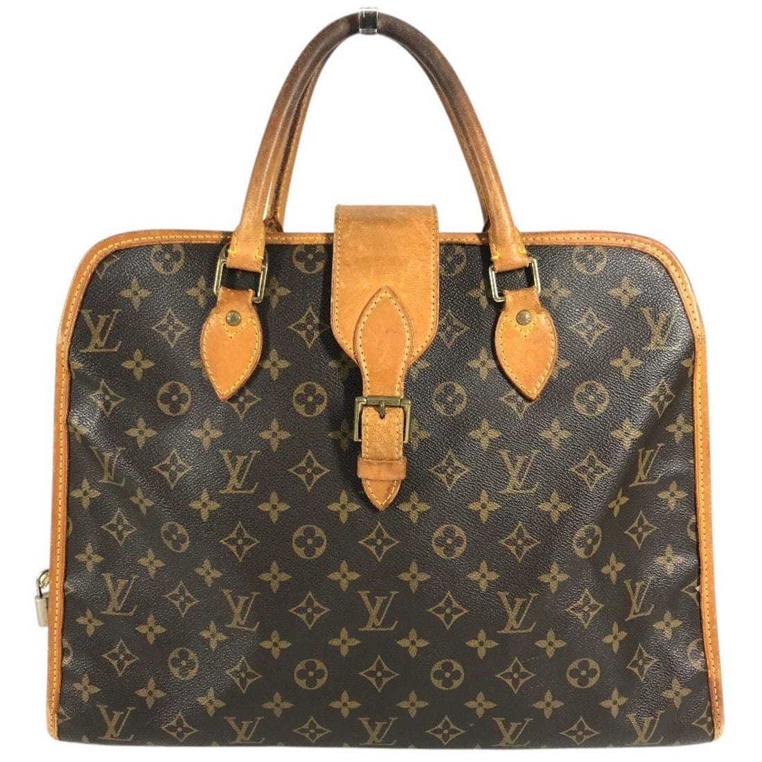 LOUIS VUITTON M53380 Monogram Rivoli Handbag, Business Bag, Canvas, Men's/Women's, Brown: --- Catalog ---Category: SizeSize (HxWxD): 33cm x 40cm x 10cm / 12.99'' x 15.74'' x 3.93''Handle Length: 32cm / 12.59''Category: DesignType: HandbagColor: BrownGender: Men,Women,UnisexClosure: BeltMat