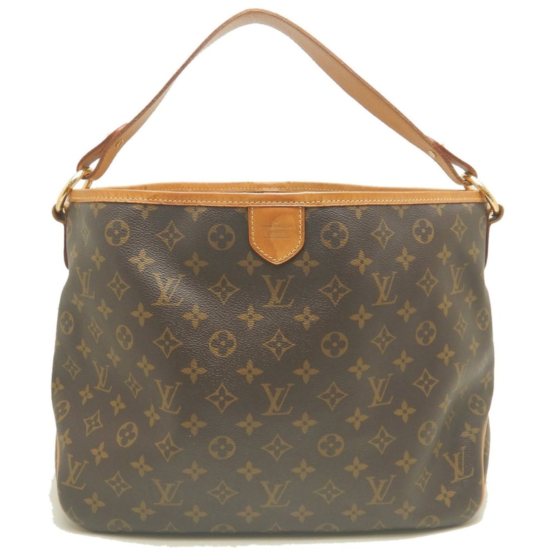 LOUIS VUITTON Monogram Delightful PM M50154 Shoulder Bag Brown Women's 254233 (1 of 20)