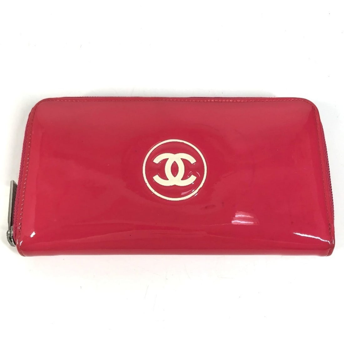 CHANEL A69091 Makeup CC Coco Mark Logo Long Wallet, Round Zipper, Women's, Pink: --- Catalog ---Category: SizeSize (HxWxD): 10cm x 19cm / 3.93'' x 7.48''Category: DesignType: Long wallet (bi-fold)Color: Pink, WhiteGender: WomenCategory: GeneralBrand: ChanelCountry of Origin: Franc