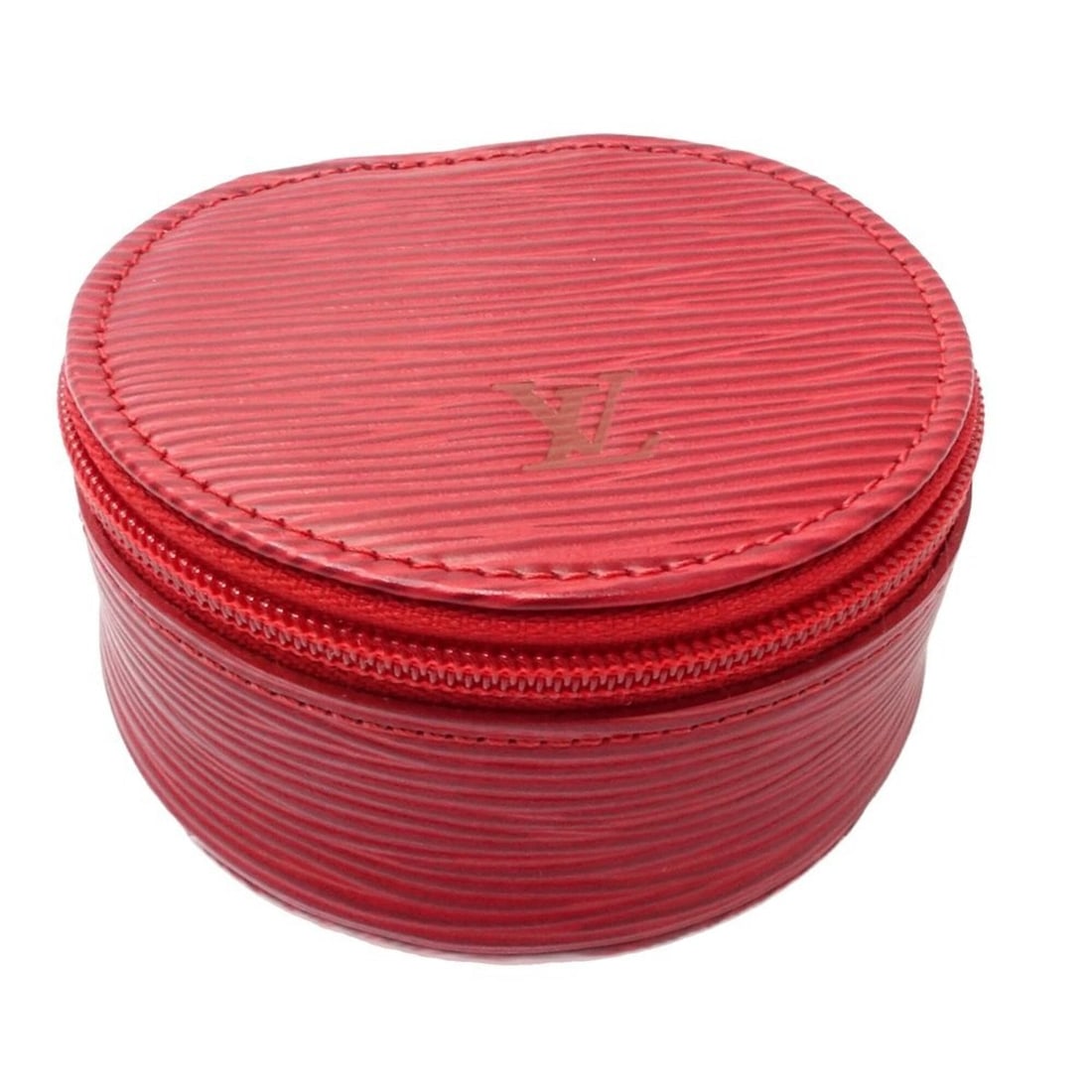 LOUIS VUITTON Epi Accessory Pouch M48217 Bag Ecrin Bijou 10 Castilian Red Women's 182285: --- Catalog ---Category: SizeSize (HxWxD): 7cm x 8cm x 5cm / 2.75'' x 3.14'' x 1.96''Category: DesignType: PouchColor: Castilian redGender: WomenMaterial: Epi leather Category: GeneralBrand: Louis