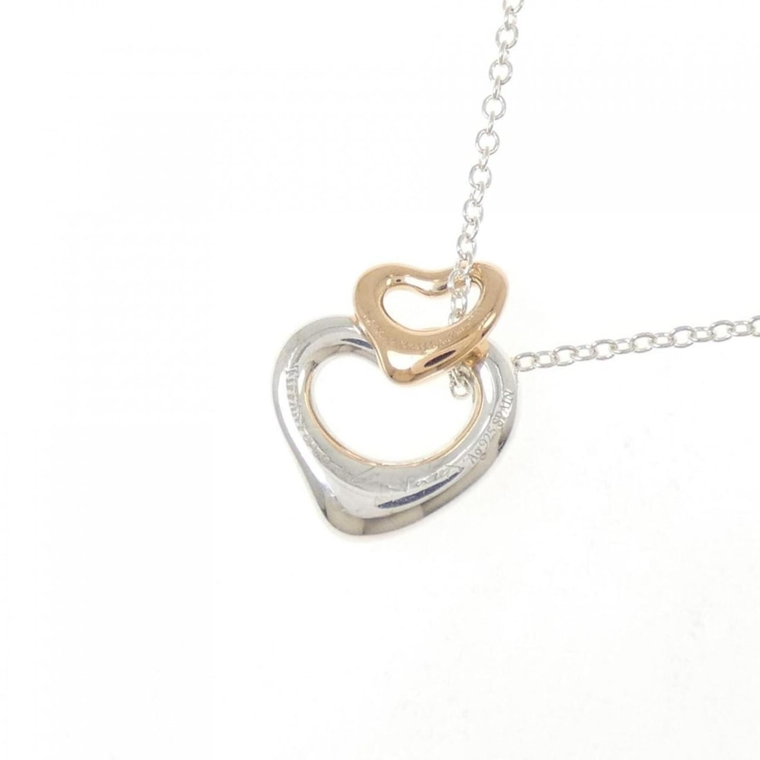 Tiffany Open Heart Extra Mini Necklace - 4