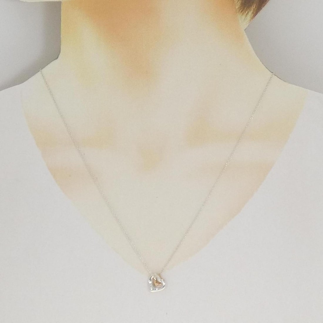 Tiffany Open Heart Extra Mini Necklace - 6