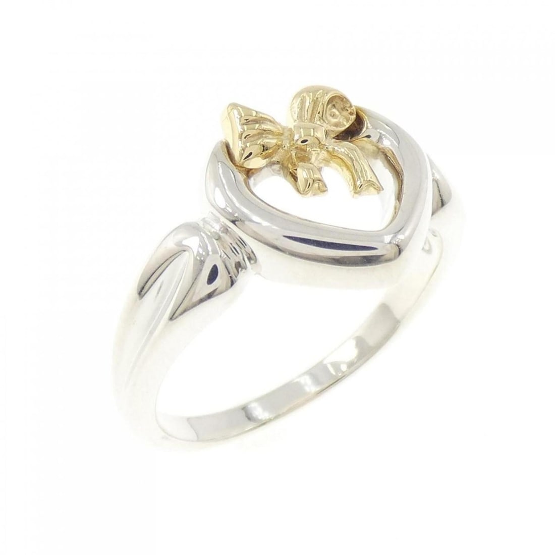 Tiffany & Co. 925 750YG Ring: --- Catalog ---Category: SizeJP Size: 10US Size: 5.5Category: DesignType: Band ringGender: WomenMaterial: Silver 925, Yellow gold (18K)Category: GeneralBrand: Tiffany--- Item List ---Section: Conditio