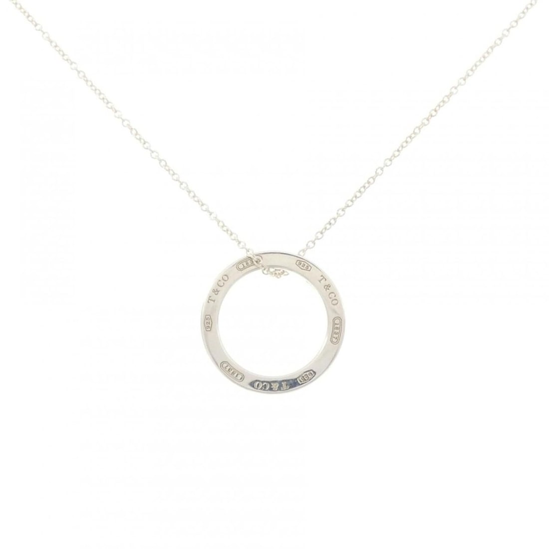 Tiffany & Co. 1837 Circle Necklace: --- Catalog ---Category: SizePendant Size: 17.7mm / 0.69''Neck Circumference: 40 cm / 15.74''Category: DesignGender: WomenMaterial: Silver 925Necklace Type: NecklaceCategory: GeneralMPN: 666Brand: