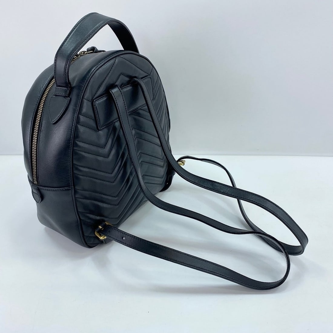 Gucci GG Marmont Backpack, Black - 10