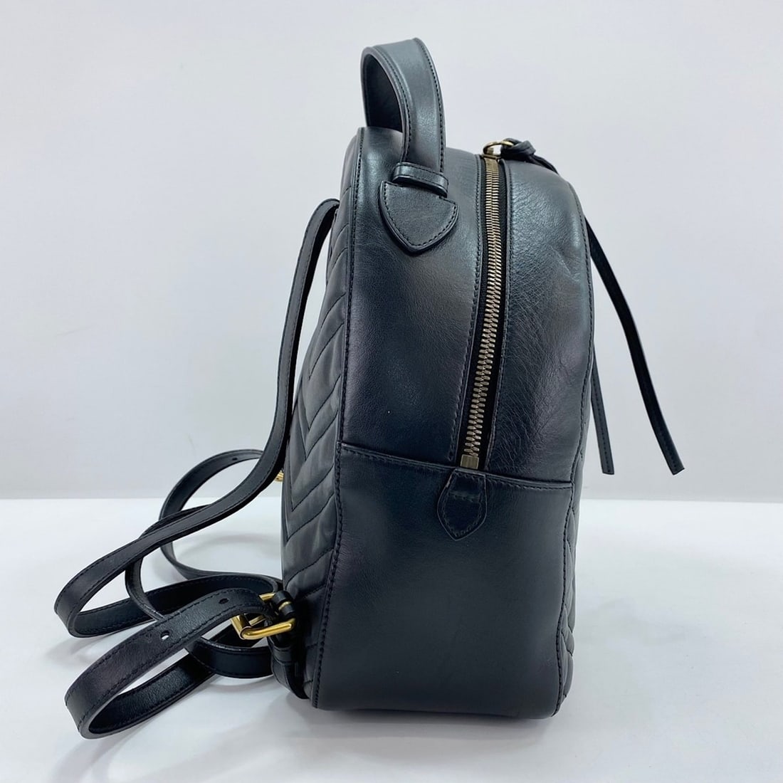 Gucci GG Marmont Backpack, Black - 6