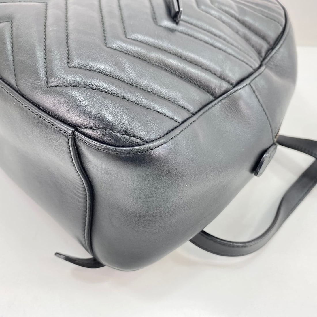 Gucci GG Marmont Backpack, Black - 9