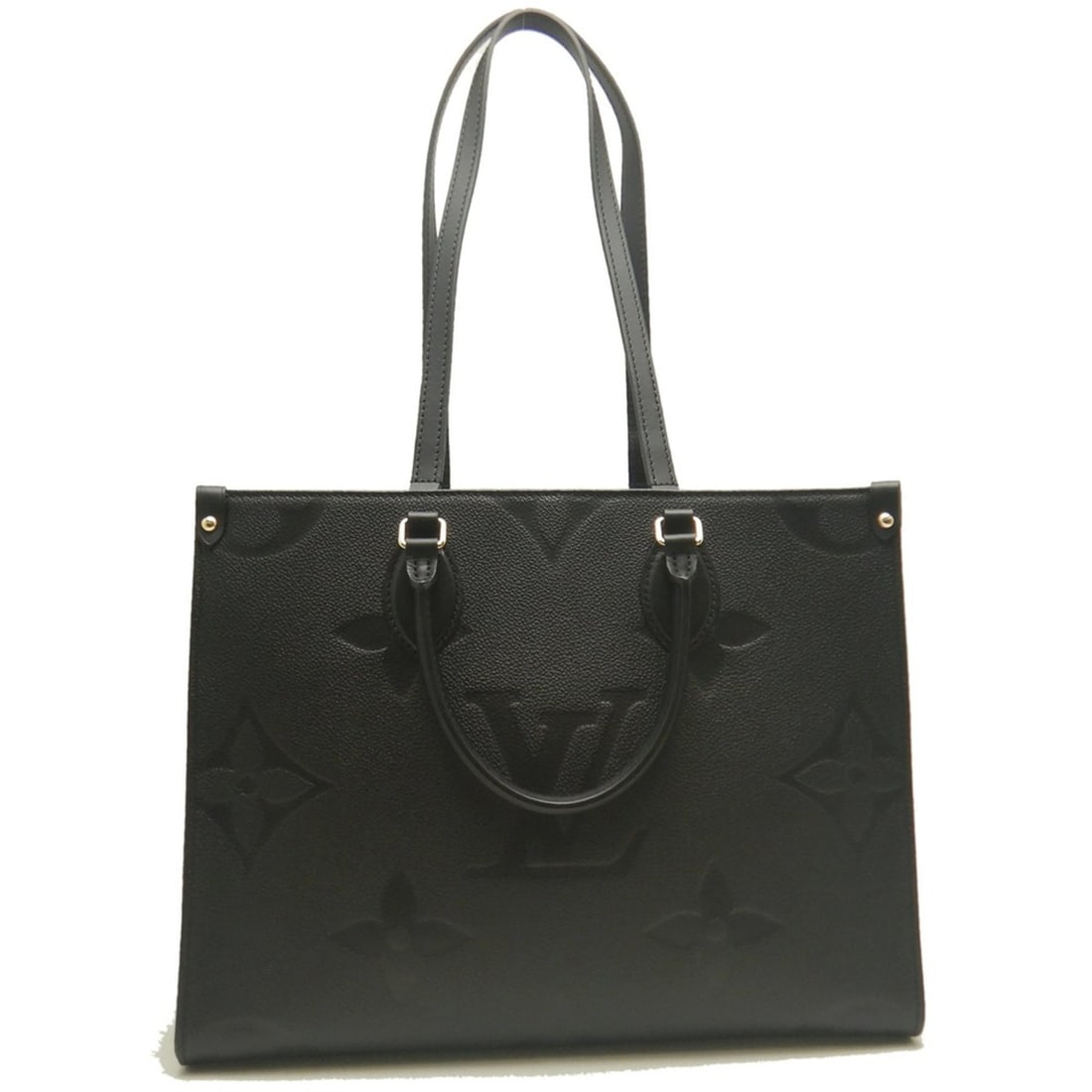 LOUIS VUITTON OnTheGo MM M45595 Tote Bag Noir Women's 254244: --- Catalog ---Category: SizeSize (HxWxD): 27cm x 35cm x 14cm / 10.62'' x 13.77'' x 5.51''Category: DesignType: Tote bagColor: NoirGender: WomenMaterial: Leather Category: GeneralMPN: M45595Brand: