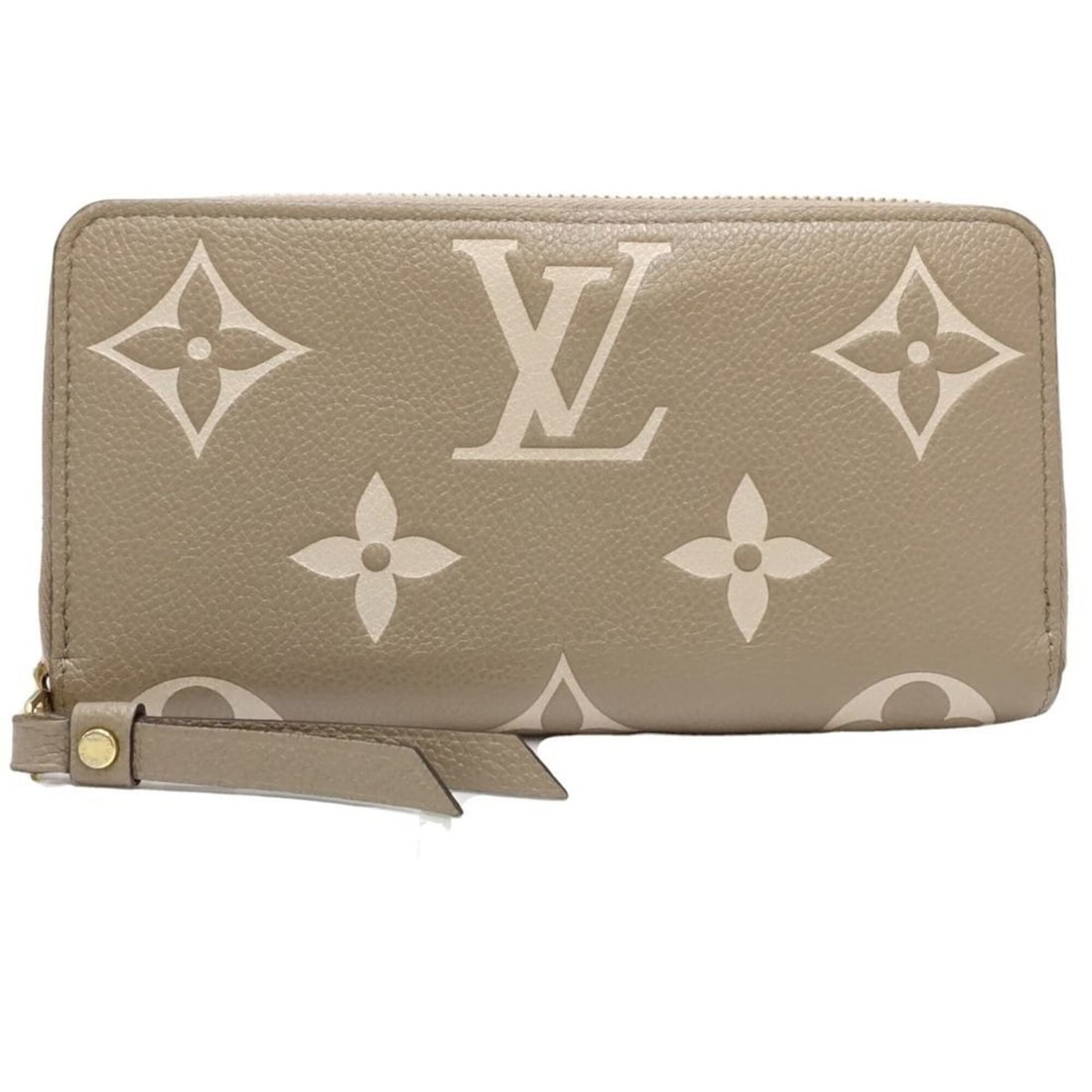 LOUIS VUITTON Monogram Bicolor Empreinte Long Wallet M69794 Zippy Cream Women's 182279: --- Catalog ---Category: SizeSize (HxWxD): 10.5cm x 19.5cm x 2.5cm / 4.13'' x 7.67'' x 0.98''Category: DesignType: Long wallet (bi-fold)Color: Beige, BicolorGender: WomenMaterial: Monogram Empreinte