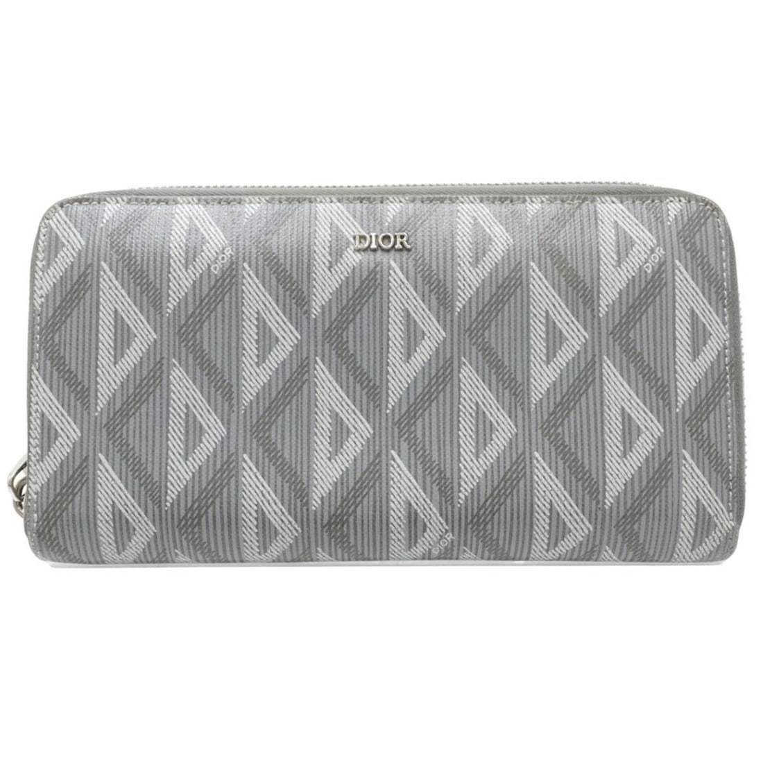 Christian Dior Long Wallet 2ESBC252DCO Zip CD Diamond Canvas Gray Women's 182297: --- Catalog ---Category: SizeSize (HxWxD): 10cm x 19.5cm x 2cm / 3.93'' x 7.67'' x 0.78''Category: DesignType: Long wallet (bi-fold)Color: GrayGender: WomenMaterial: Canvas Category: GeneralMPN: