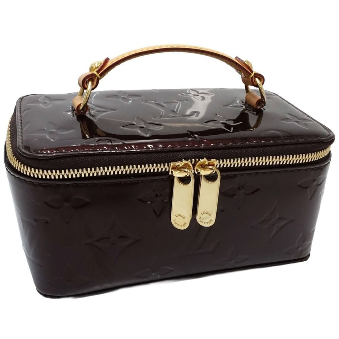 LOUIS VUITTON Vernis Accessory Pouch M91272 Bag Amarante Women's 182290: --- Catalog ---Category: SizeSize (HxWxD): 8cm x 15.5cm x 8cm / 3.14'' x 6.1'' x 3.14''Category: DesignType: PouchColor: AmaranteGender: WomenMaterial: Monogram Vernis Category: GeneralMPN: M91272Bran