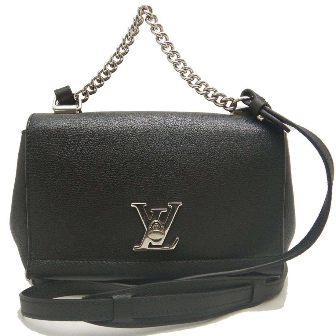 LOUIS VUITTON Lockme 2 BB M51200 Shoulder Bag Noir Women's 254242: --- Catalog ---Category: SizeSize (HxWxD): 15cm x 22cm x 7.5cm / 5.9'' x 8.66'' x 2.95''Category: DesignType: Shoulder bagColor: NoirGender: WomenMaterial: Leather Leather/Fur Type: CalfskinCategory: 