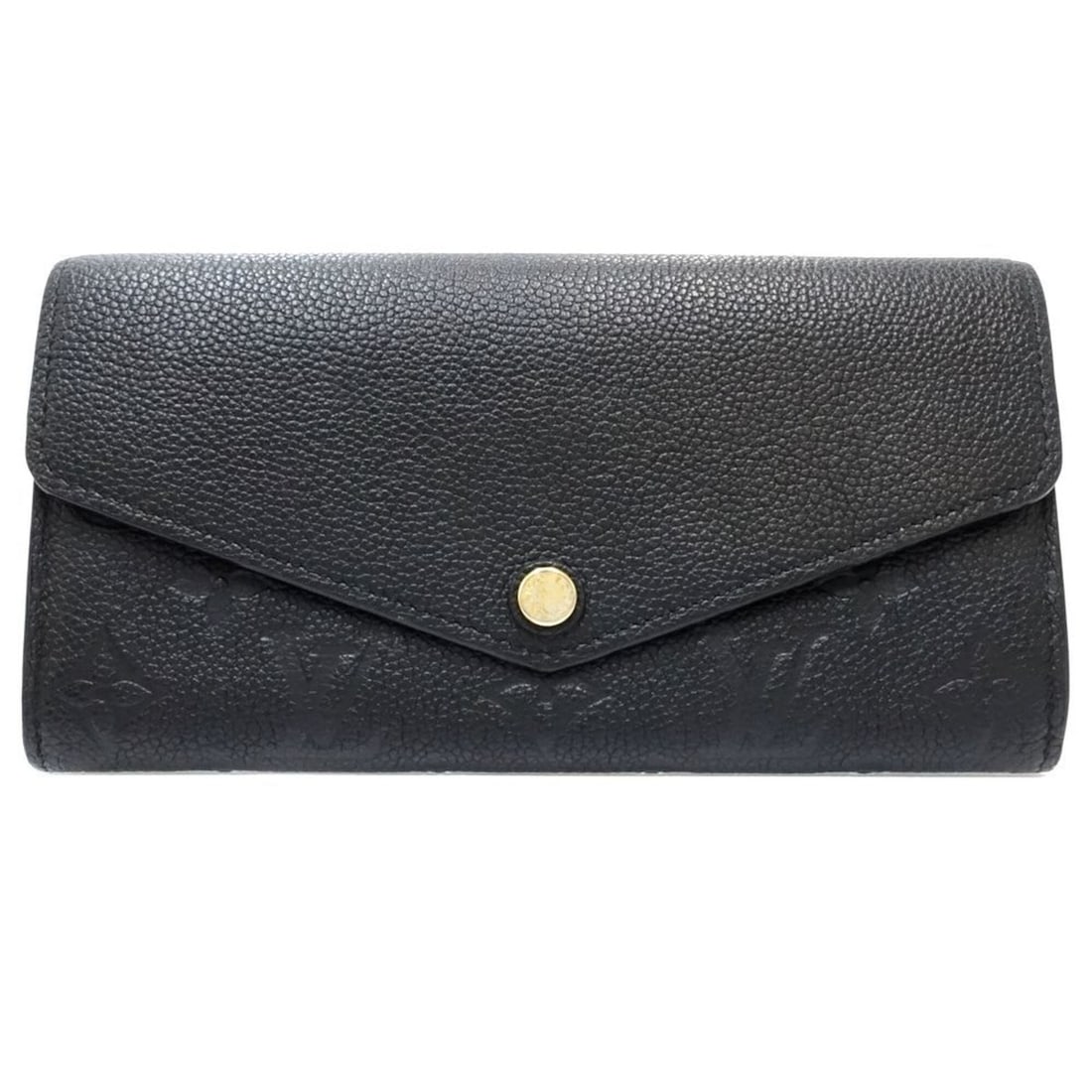 LOUIS VUITTON Monogram Empreinte Long Wallet M61182 Portefeuille Sarah Noir Women's 182276: --- Catalog ---Category: SizeSize (HxWxD): 8.5cm x 11cm x 2cm / 3.34'' x 4.33'' x 0.78''Category: DesignType: Long wallet (bi-fold)Color: NoirGender: WomenMaterial: Monogram Empreinte Category: Genera