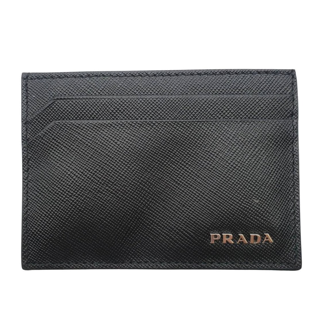 Prada PRADA Business Card Holder/Card Case for Men, Brand Name, Saffiano Leather, Black, Pass: --- Catalog ---Category: DesignType: Business card caseColor: BlackGender: MenMaterial: Saffiano Category: GeneralBrand: PradaCategory: Physical PropertiesSize (HxWxD): 7.5cm x 10.5cm x 5mm / 2.95'' x