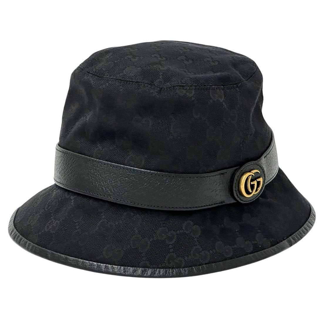 Gucci GUCCI Hat for Women and Men, Petite Marmont GG Canvas, Black, 576587, XL, Bucket Hat, Black: --- Catalog ---Category: DesignType: Bucket hatColor: BlackGender: Men,WomenMaterial: GG canvas Category: GeneralMPN: 576587Brand: GucciCountry of Origin: ItalyCategory: MeasurementsHeight: 10cm / 3.9