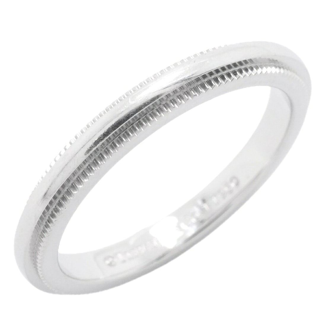 Tiffany & Co. ring, milgrain design, Pt950 platinum, size 6, women's.: --- Catalog ---Category: SizeJP Size: 6US Size: 3.5Category: DesignType: Band ringGender: WomenMaterial: Platinum 950Category: GeneralBrand: Tiffany--- Item List ---Section: ConditionRanking: Rank AB 
