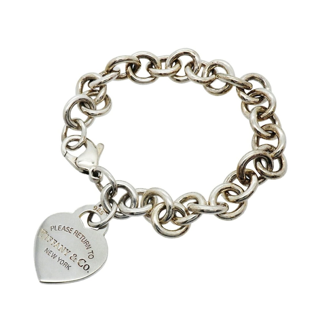Tiffany & Co. Return to Heart Bracelet, Sterling Silver 925, Women's (1 of 11)