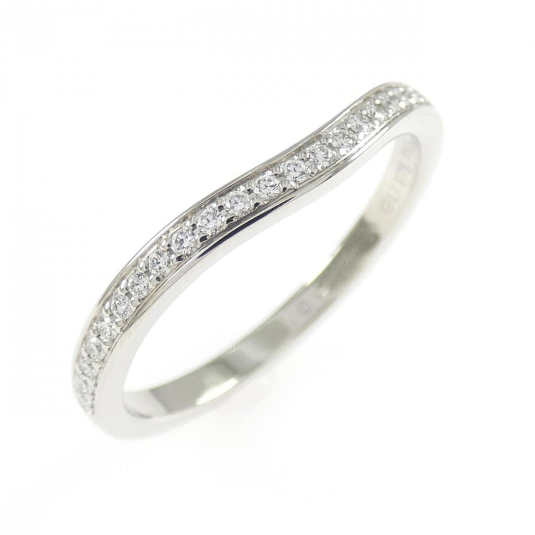Cartier Ballerina Ring: --- Catalog ---Category: SizeJP Size: 13US Size: 6.5Category: DesignType: Band ringGender: WomenMaterial: Platinum 950Category: GeneralBrand: Cartier--- Item List ---Section: ConditionRanking: Rank A