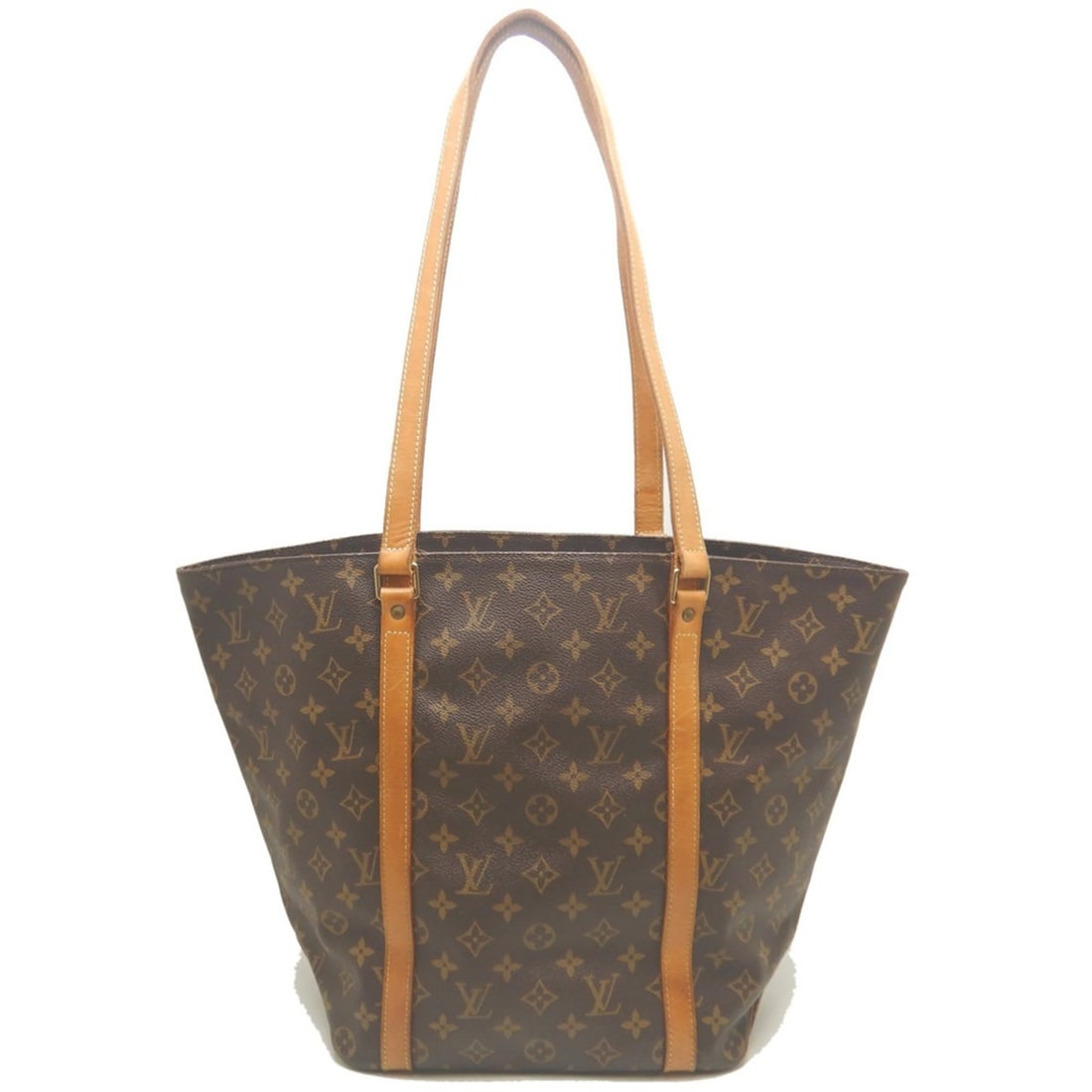 LOUIS VUITTON Monogram Sac Shopping M51109 Tote Bag Brown Women's 254228: --- Catalog ---Category: SizeSize (HxWxD): 32cm x 50cm x 14.5cm / 12.59'' x 19.68'' x 5.7''Category: DesignType: Tote bagColor: BrownGender: WomenClosure: OpenMaterial: Monogram Hardware Color: GoldCa