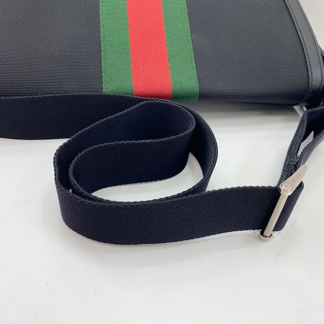 Gucci Web Techno Shoulder Bag, Black - 10