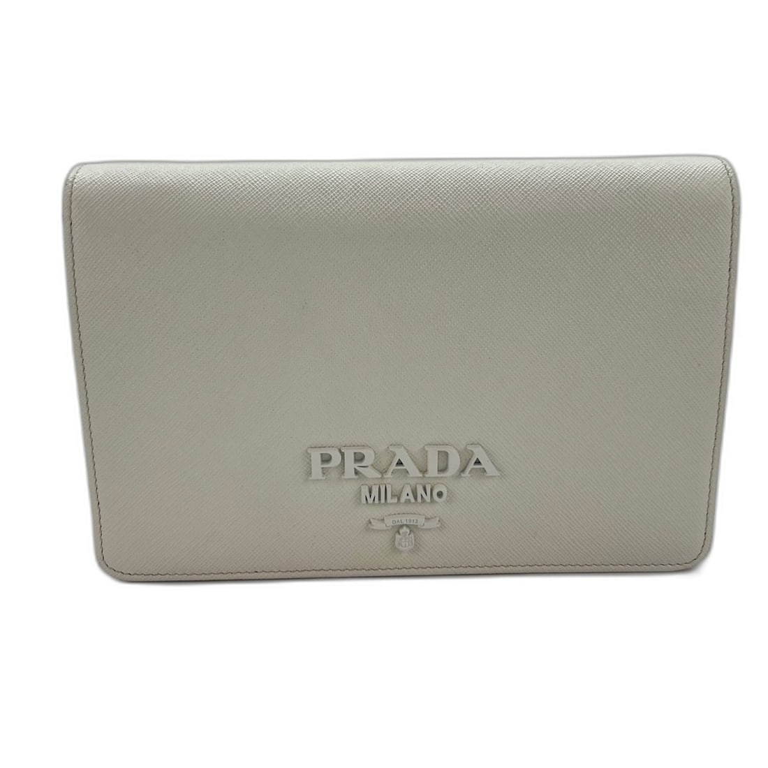 Prada Mini Handbag Logo Shoulder Bag White: --- Catalog ---Category: SizeSize (HxWxD): 15cm x 20cm x 3cm / 5.9'' x 7.87'' x 1.18''Category: DesignType: Handbag, Shoulder bagColor: Clear, WhiteGender: WomenCategory: GeneralBrand: Prada--- Item