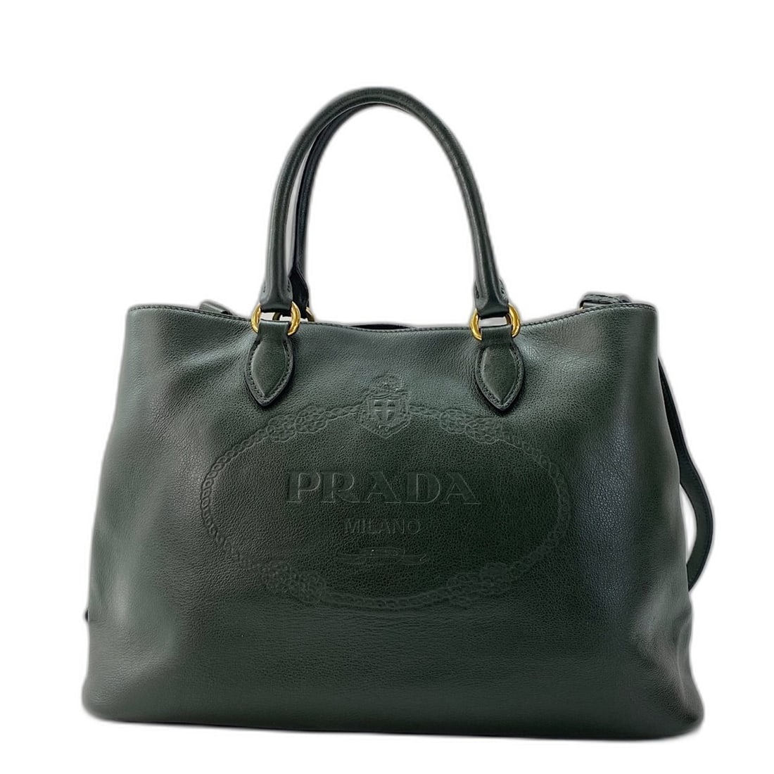 Prada logo jacquard shoulder bag/handbag, black.: --- Catalog ---Category: SizeHandle Drop: 13.00cm / 5.12''Size (HxWxD): 23cm x 34cm x 16cm / 9.05'' x 13.38'' x 6.29''Strap Length: 109cm - 119cm / 42.91'' - 46.85''Category: DesignType: Handbag,