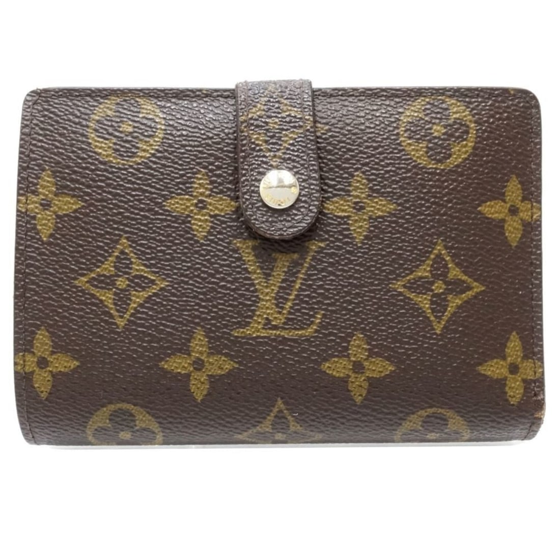 LOUIS VUITTON Monogram Bi-fold Wallet M61674 Portefeuille Viennois Noir Women's 182271: --- Catalog ---Category: SizeSize (HxWxD): 7cm x 10.5cm x 1.5cm / 2.75'' x 4.13'' x 0.59''Category: DesignType: Wallet (bi-fold)Color: Monogram, NoirGender: WomenMaterial: Monogram Category: