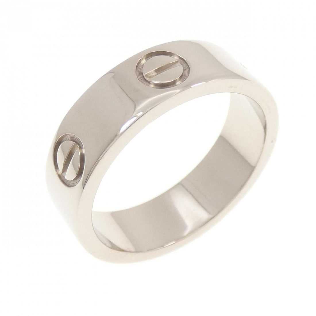 Cartier Love Ring: --- Catalog ---Category: SizeJP Size: 12US Size: 6.5Category: DesignType: Band ringGender: WomenMaterial: White gold (18K)Category: GeneralLine: LoveBrand: Cartier--- Item List ---Section:
