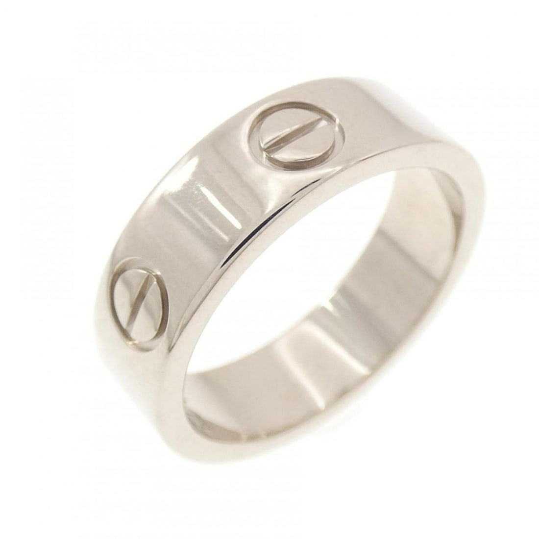 Cartier Love Ring: --- Catalog ---Category: SizeJP Size: 12US Size: 6.5Category: DesignType: Band ringGender: WomenMaterial: White gold (18K)Category: GeneralLine: LoveBrand: Cartier--- Item List ---Section: