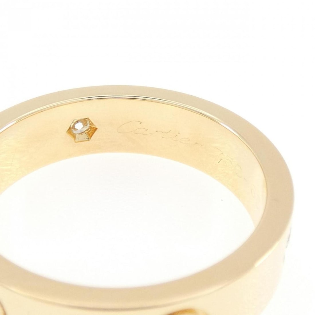 Cartier Love Half-Diamond Ring - 3