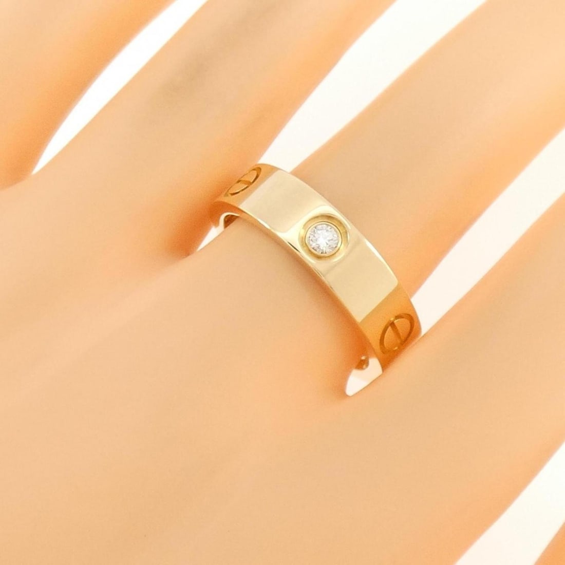 Cartier Love Half-Diamond Ring - 4