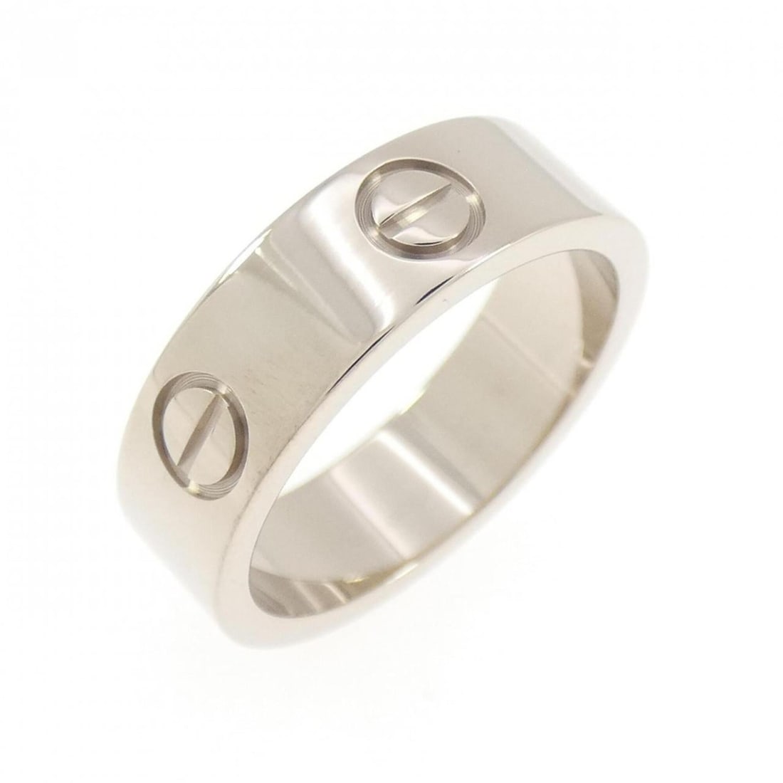 Cartier Love Ring: --- Catalog ---Category: SizeJP Size: 12US Size: 6.5Category: DesignType: Band ringGender: WomenMaterial: White gold (18K)Category: GeneralLine: LoveBrand: Cartier--- Item List ---Section: