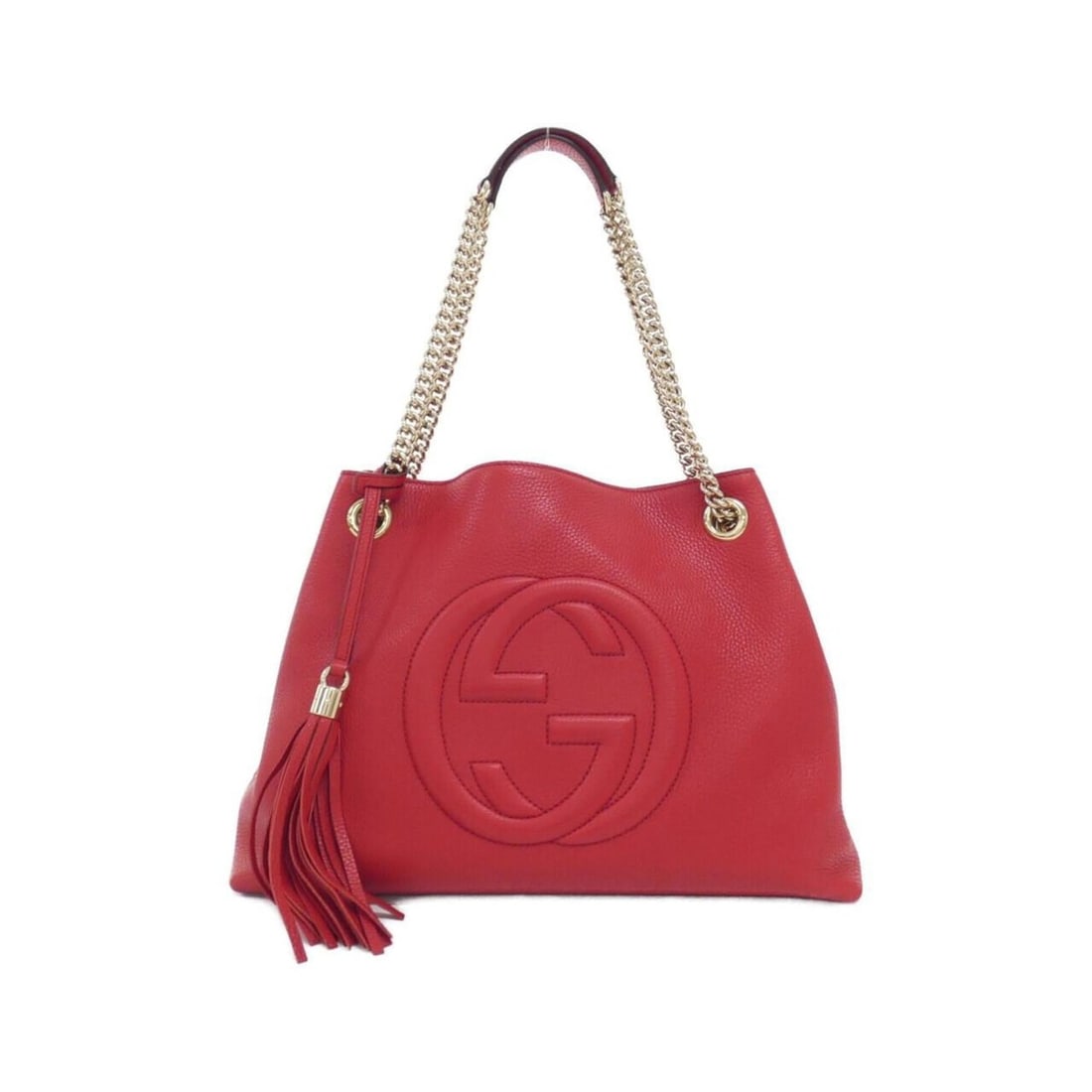 Gucci 536196 A7M0G Shoulder Bag: --- Catalog ---Category: SizeSize (HxWxD): 27cm x 37cm x 14cm / 10.62'' x 14.56'' x 5.51''Category: DesignType: Shoulder bagColor: Red colorGender: Women,MenMaterial: Leather Hardware Color: