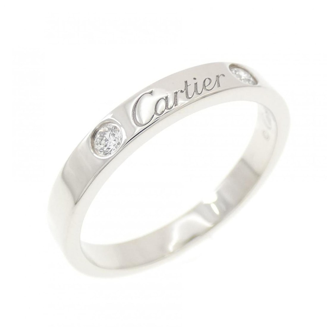 Cartier Wedding 2P Ring: --- Catalog ---Category: SizeUS Size: 8Brand Size: 56Category: DesignType: Band ringGender: Women,MenMaterial: Platinum 950Category: GeneralBrand: Cartier--- Item List ---Section: ConditionRanking: