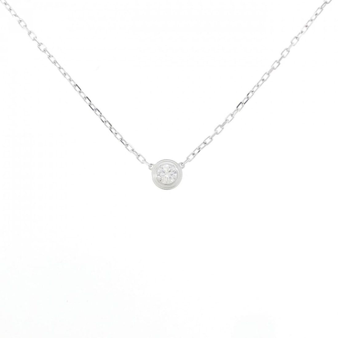 Cartier Damour Large Necklace: --- Catalog ---Category: SizePendant Size: 5.4mm / 0.21''Neck Circumference: 42 cm - 45 cm / 16.53'' - 17.71''Category: DesignGender: WomenMaterial: White gold (18K)Necklace Type: NecklaceCategory: