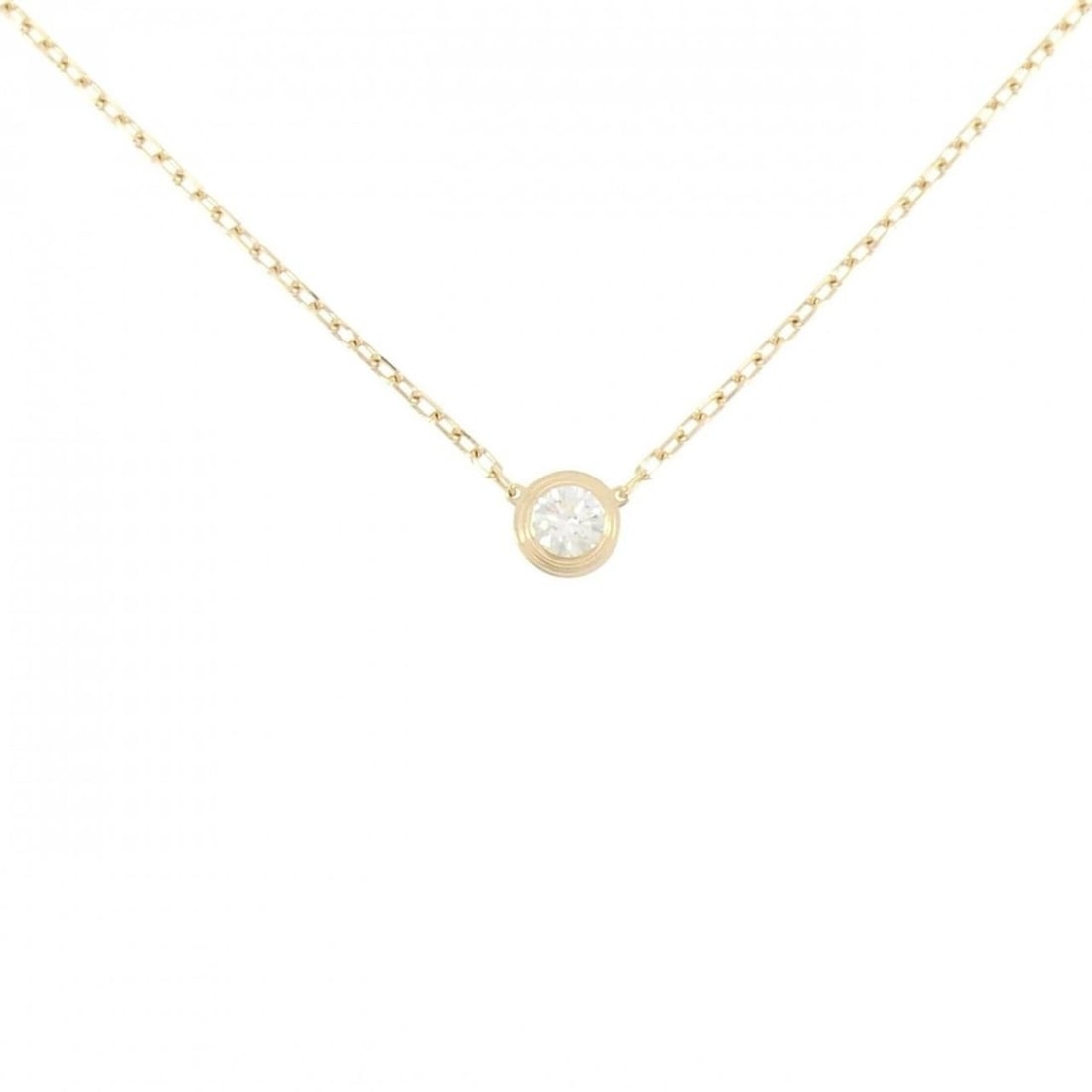 Cartier Damour Large Necklace: --- Catalog ---Category: SizePendant Size: 5.4mm / 0.21''Neck Circumference: 38 cm - 41 cm / 14.96'' - 16.14''Category: DesignGender: WomenMaterial: Yellow gold (18K)Necklace Type: NecklaceCategory: G