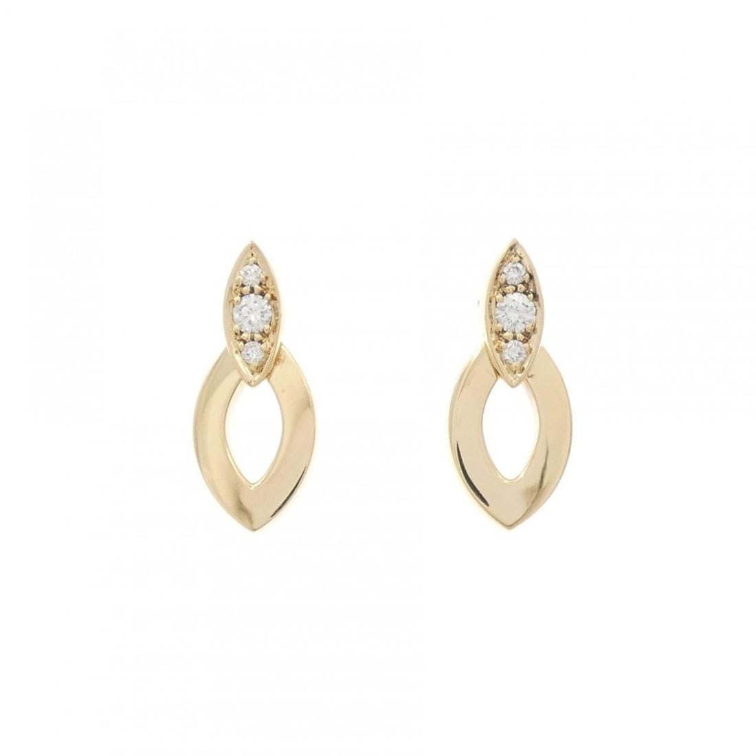 Cartier Dia Dea Earrings: --- Catalog ---Category: SizeSize (HxWxD): 19.40mm x 8.40mm / 0.76'' x 0.33''Category: DesignType: Stud earringsGender: WomenMaterial: Yellow gold (18K)Category: GeneralBrand: Cartier--- Item List