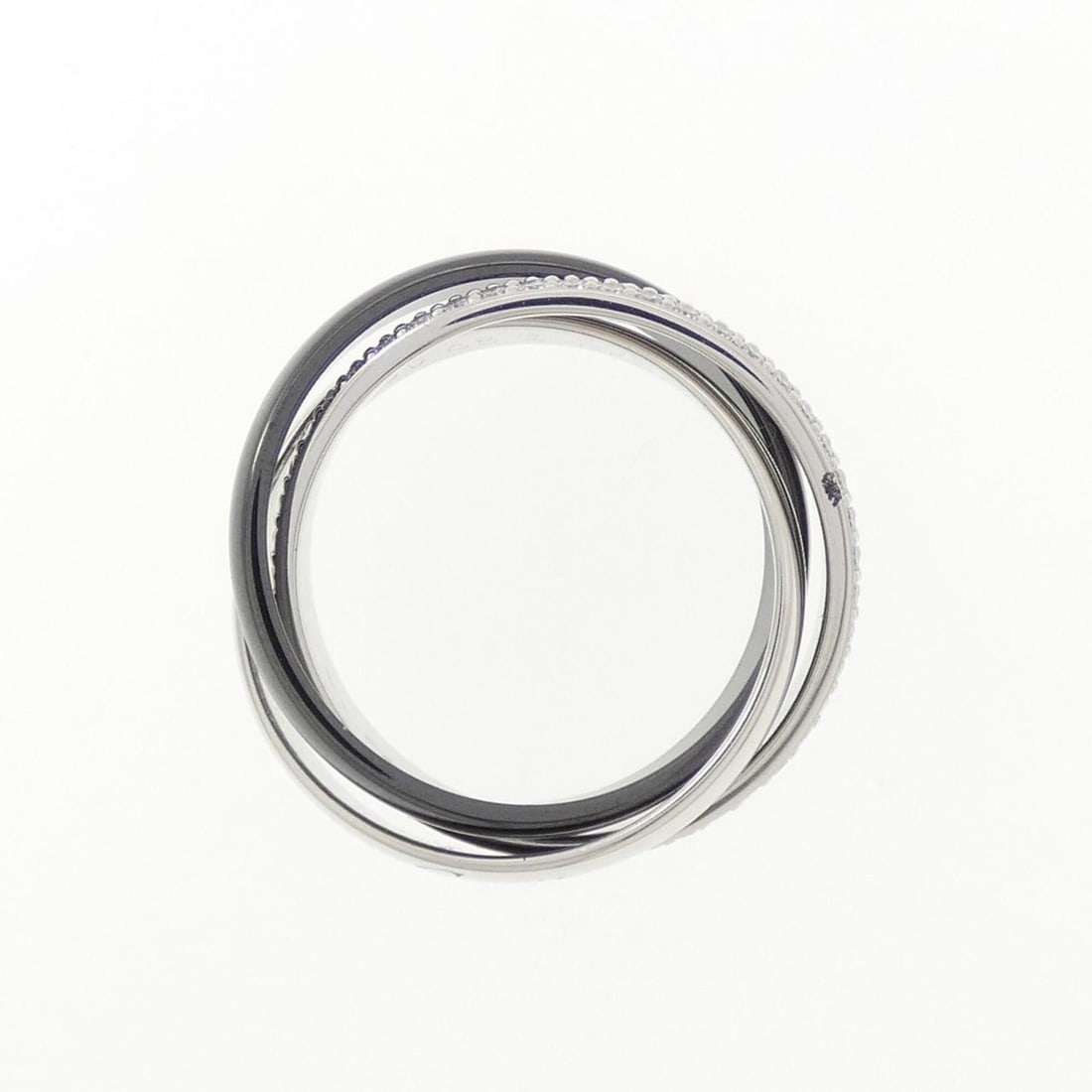 Cartier Trinity Black & White Small Ring - 2