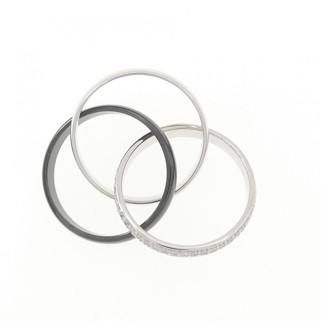 Cartier Trinity Black & White Small Ring - 3