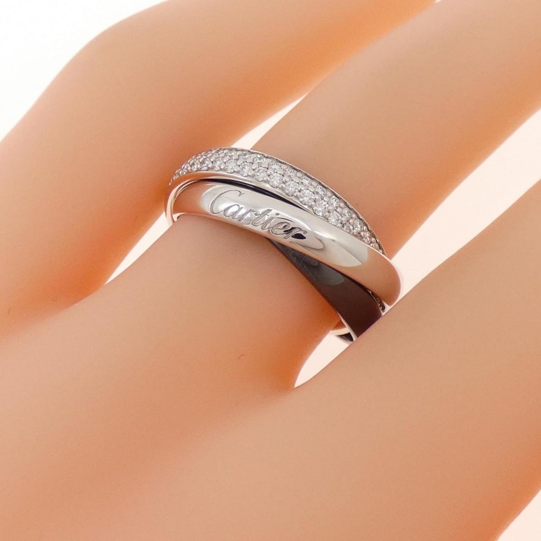 Cartier Trinity Black & White Small Ring - 4
