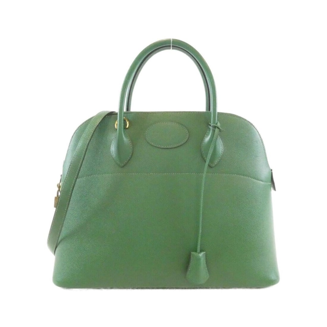 Hermes Bolide 35cm handbag: --- Catalog ---Category: SizeSize (HxWxD): 27cm x 35cm x 14cm / 10.62'' x 13.77'' x 5.51''Category: DesignType: HandbagColor: GreenGender: WomenMaterial: Courchevel leather Category: GeneralBrand:
