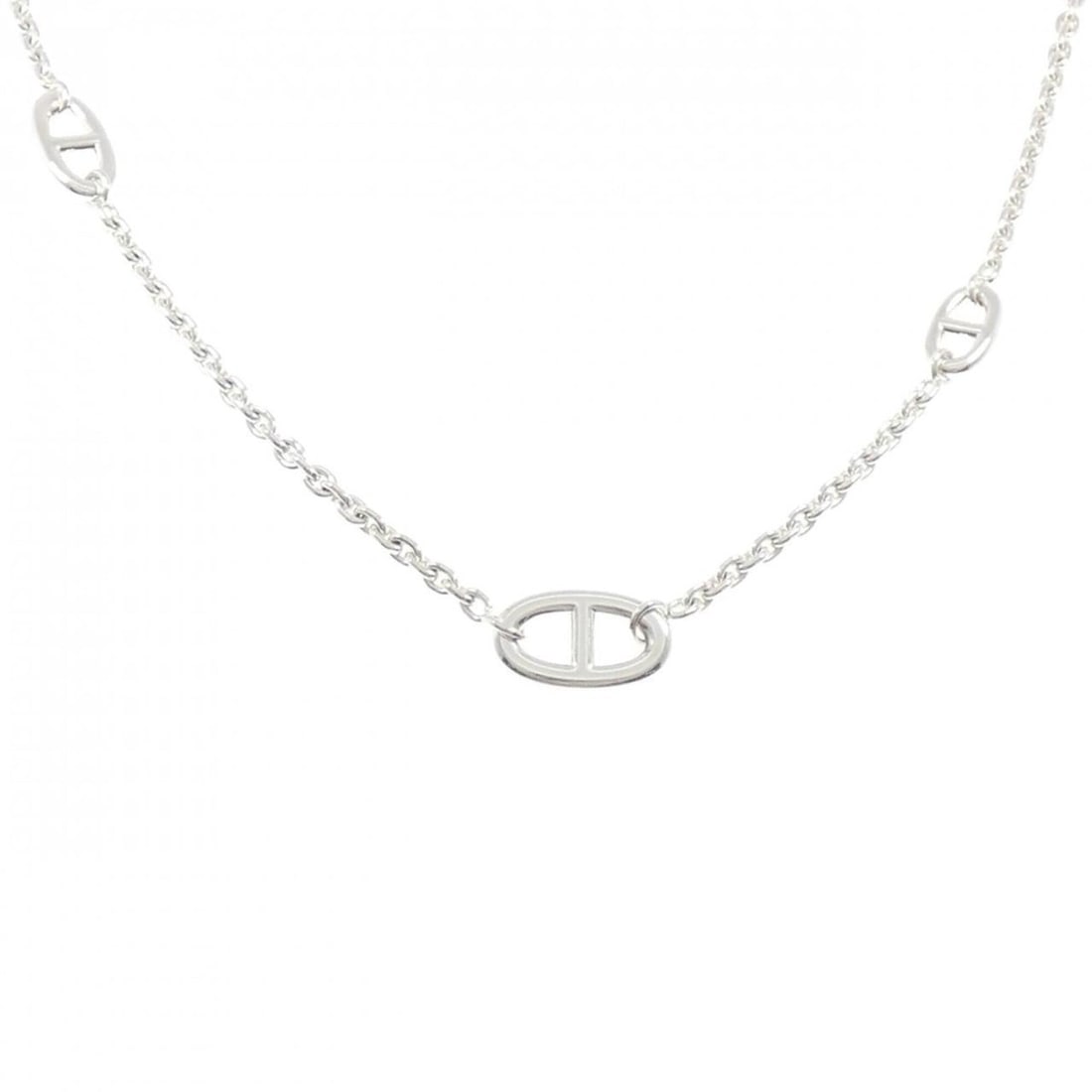 Hermes Farandole Necklace: --- Catalog ---Category: SizePendant Size: 14.2mm / 0.55''Neck Circumference: 79 cm / 31.1''Category: DesignGender: Women,MenMaterial: Silver 925Necklace Type: NecklaceCategory: GeneralBrand: