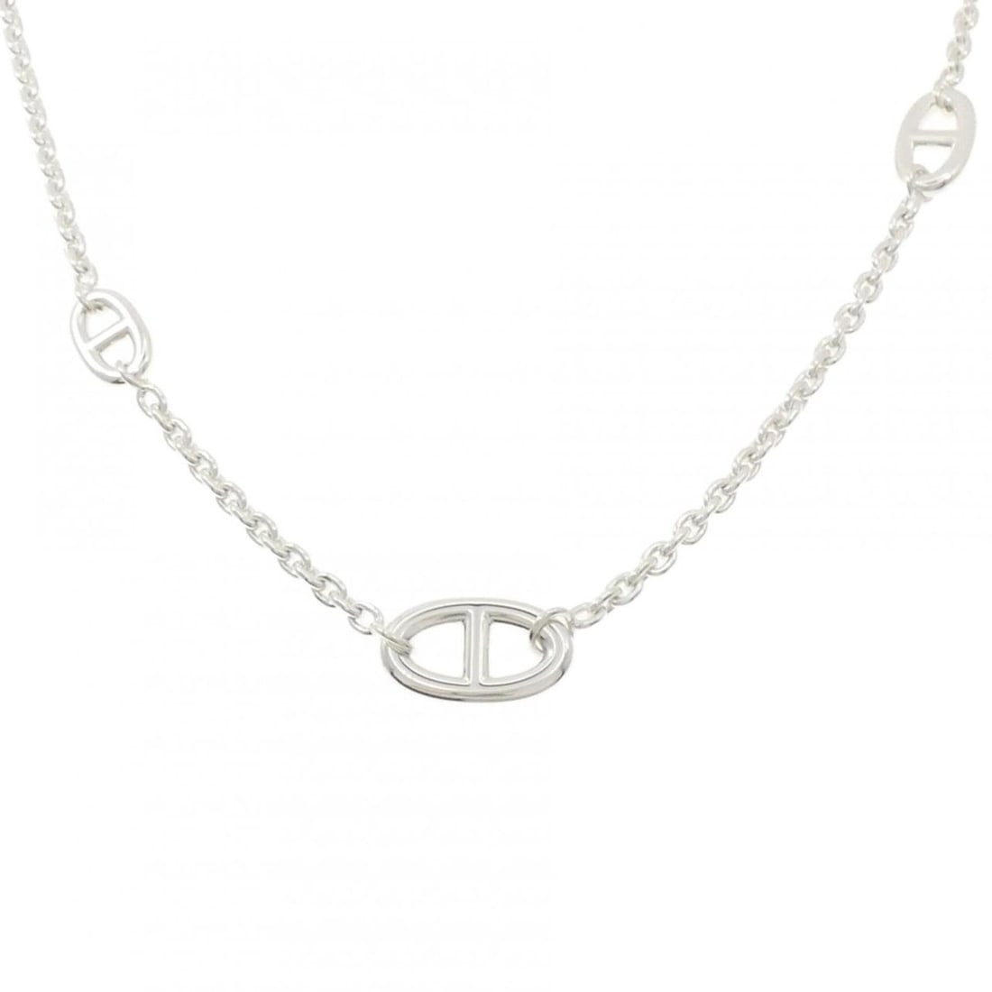 Hermes Farandole Necklace: --- Catalog ---Category: SizePendant Size: 14mm / 0.55''Neck Circumference: 80 cm / 31.49''Category: DesignGender: Women,MenMaterial: Silver 925Necklace Type: NecklaceCategory: GeneralBrand:
