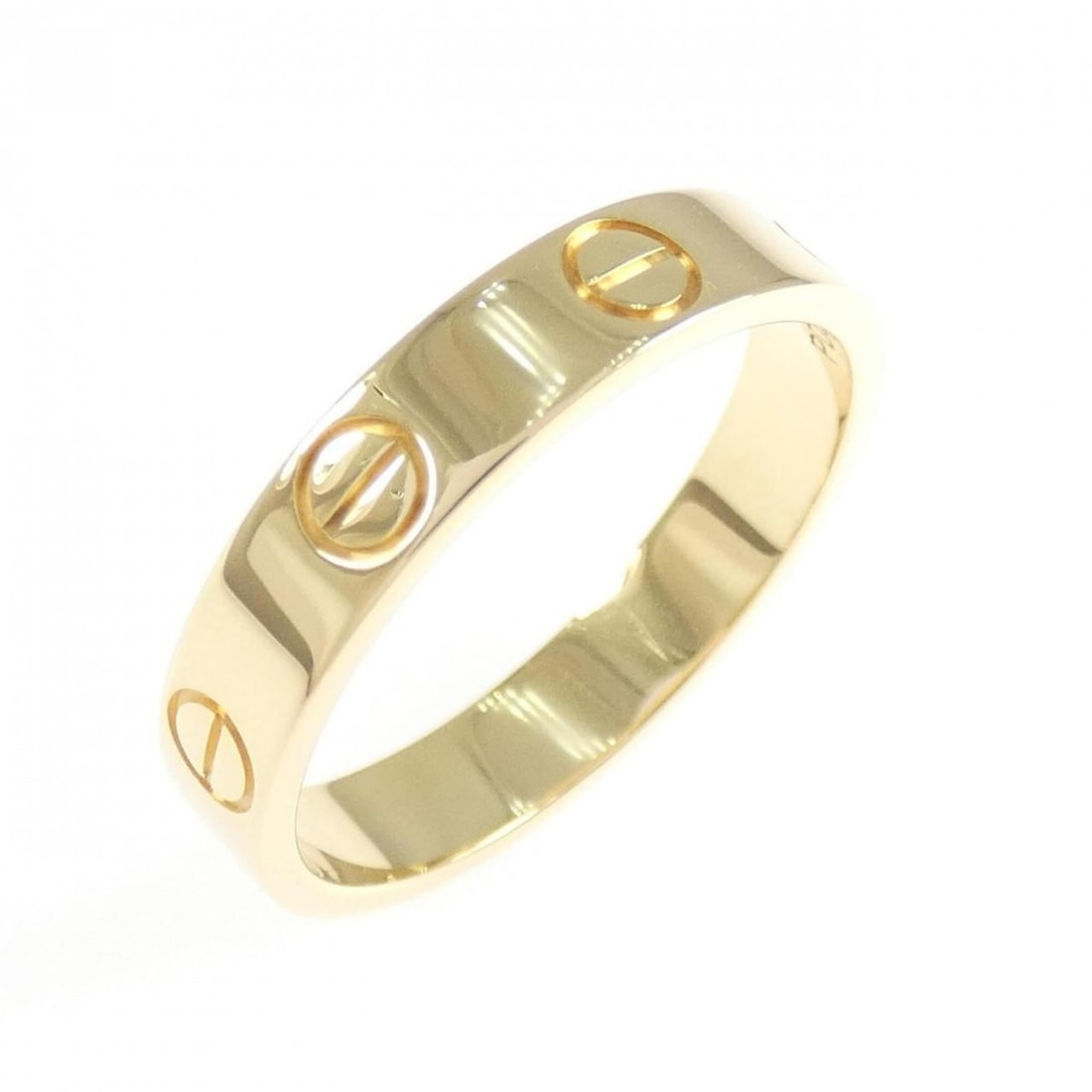 Cartier Mini Love Ring: --- Catalog ---Category: SizeJP Size: 12US Size: 6.5Category: DesignType: Band ringGender: WomenMaterial: Yellow gold (18K)Category: GeneralLine: LoveBrand: Cartier--- Item List ---Section: