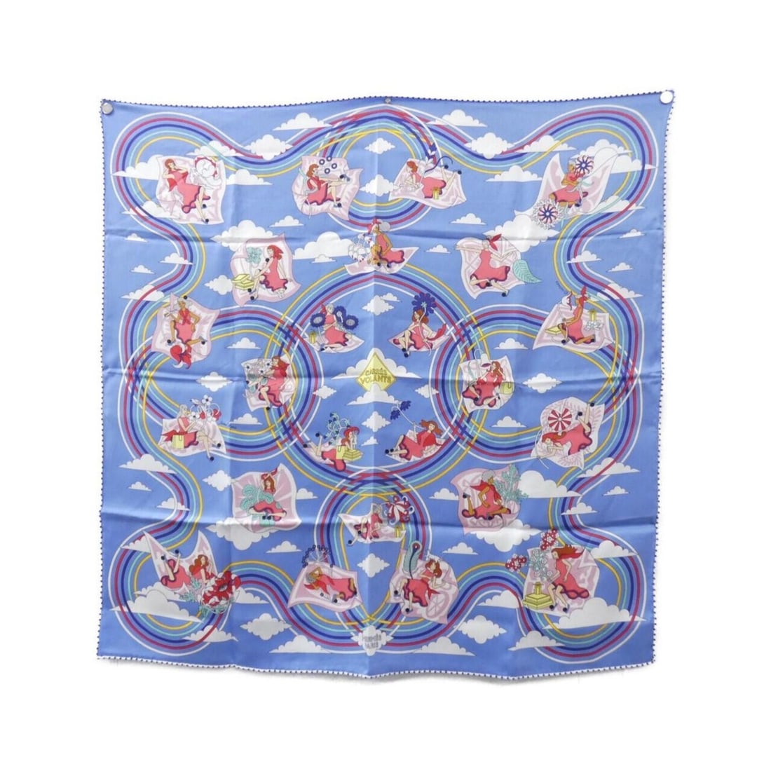 Hermes Carres Volants Carre 983849S Scarf Muffler: --- Catalog ---Category: SizeSize (LxW): 70cm x 70cm / 27.55'' x 27.55''Category: DesignType: ScarfColor: BlueGender: Women,MenMaterial: Silk Category: GeneralMPN: 983849SBrand: Hermes--- Item List --