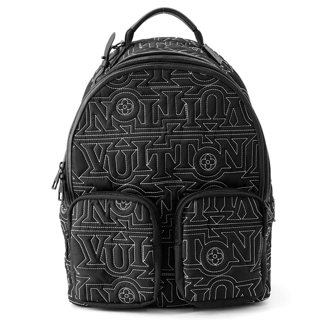 Louis Vuitton Backpack Snow Capsule Collection Multi-Pocket Nylon M21426 Black Handbag Monogram: --- Catalog ---Category: SizeSize (HxWxD): 42cm x 30cm x 14cm / 16.53'' x 11.81'' x 5.51''Category: DesignType: Backpack, HandbagColor: Black, Monogram, NoirGender: MenMaterial: Nylon Category: Genera